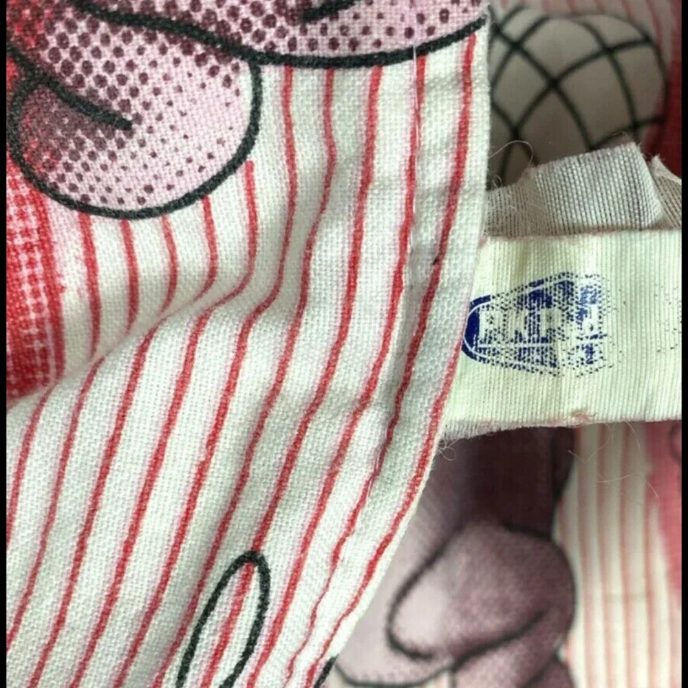 Very Rare Vintage Winnie The Pooh Pillowcases 1950